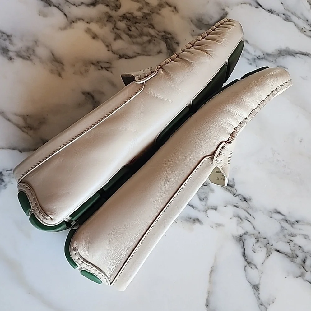Tory Burch Cream Slide on Loafers Wome's Size 8 - Picture 6 of 13